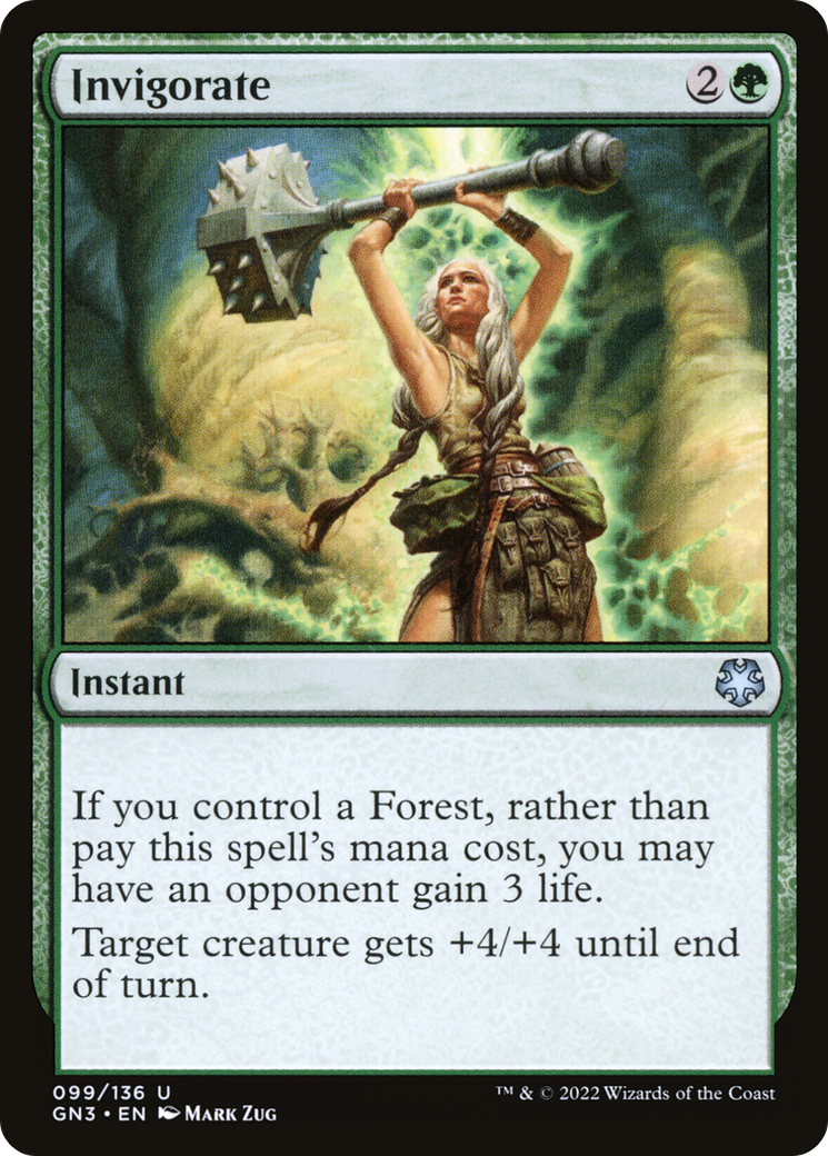 Invigorate (GN3-099) [Misc] Game Night: Free-for-All MTG Single Wizards of the Coast
