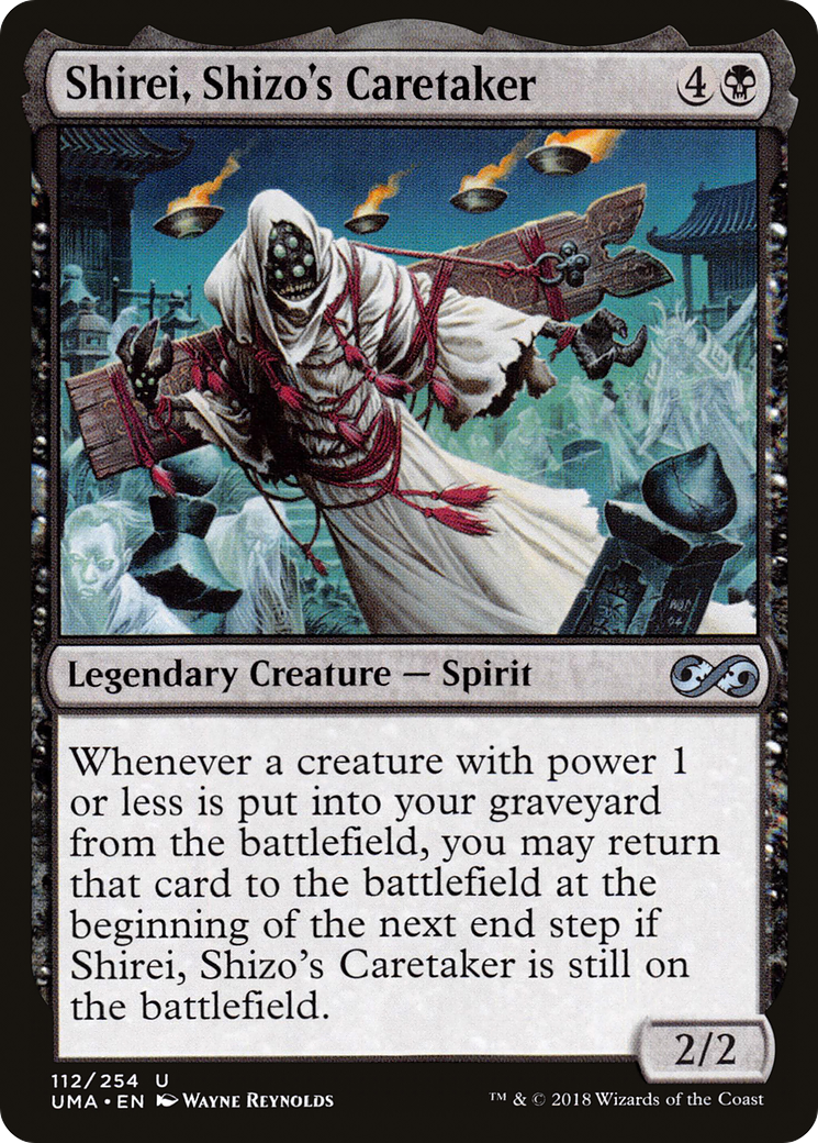 Shirei, Shizo's Caretaker (UMA-112) [Ultimate Masters] MTG Single Wizards of the Coast