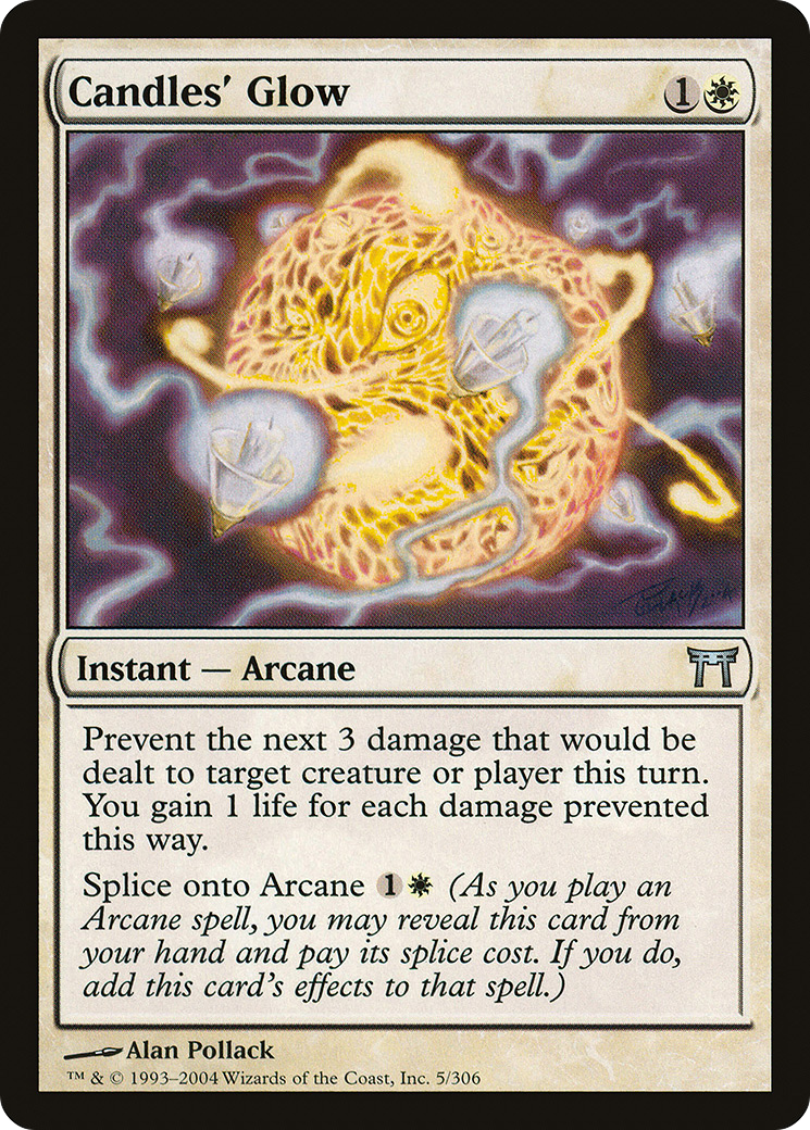 Candles' Glow (CHK-005) [Champions of Kamigawa] MTG Single Wizards of the Coast