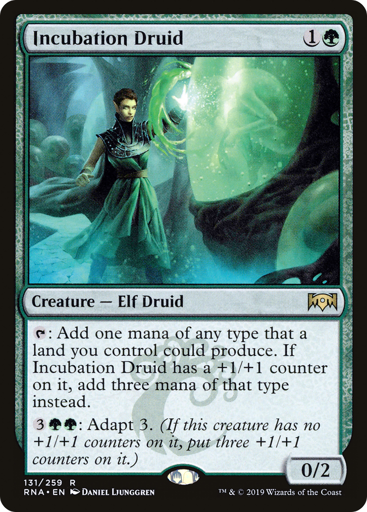 Incubation Druid (RNA-131) [Ravnica Allegiance] MTG Single Wizards of the Coast