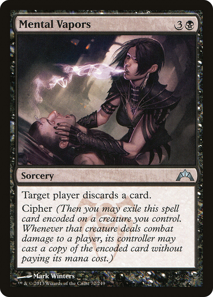 Mental Vapors (GTC-072) [Gatecrash] Foil MTG Single Wizards of the Coast