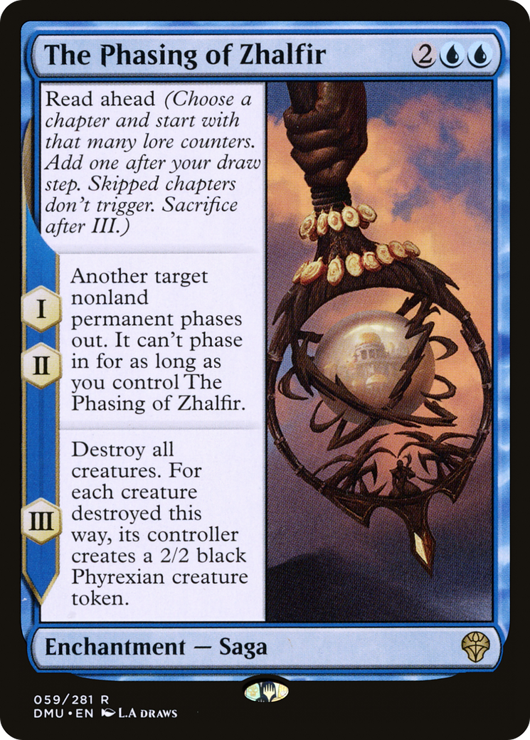 The Phasing of Zhalfir (DMU-059) [Dominaria United] MTG Single Wizards of the Coast