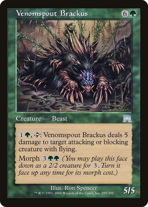 Venomspout Brackus (ONS-295) [Onslaught] MTG Single Wizards of the Coast