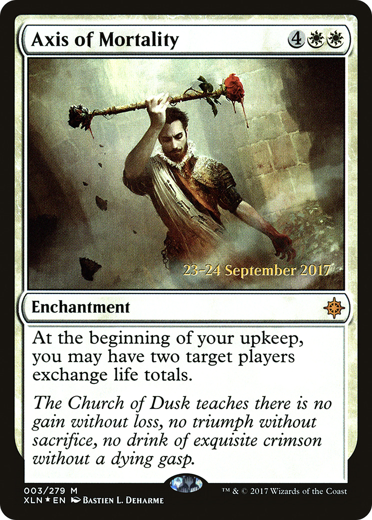 Axis of Mortality (PRE-003) [Ixalan Promos] Foil MTG Single Wizards of the Coast