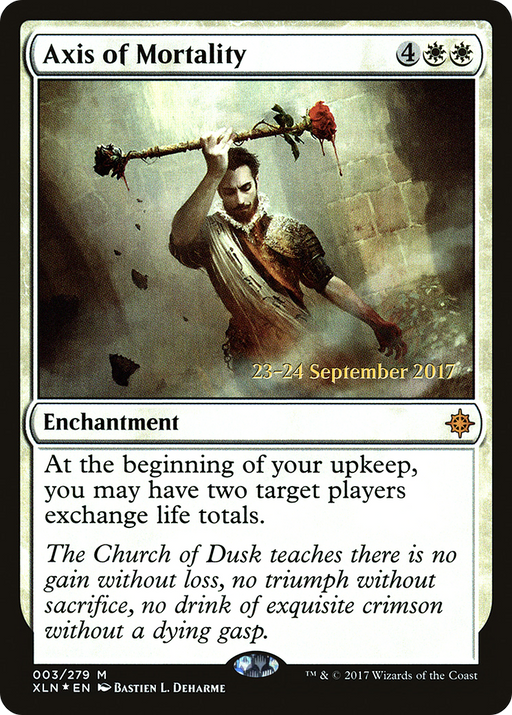 Axis of Mortality (PRE-003) [Ixalan Promos] Foil MTG Single Wizards of the Coast