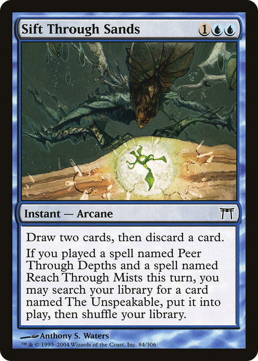 Sift Through Sands (CHK-084) [Champions of Kamigawa] MTG Single Wizards of the Coast