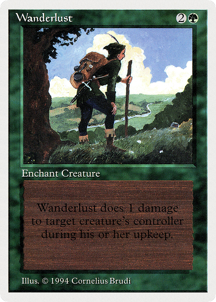 Wanderlust (SUM-227) [Misc] Summer Magic / Edgar MTG Single Wizards of the Coast