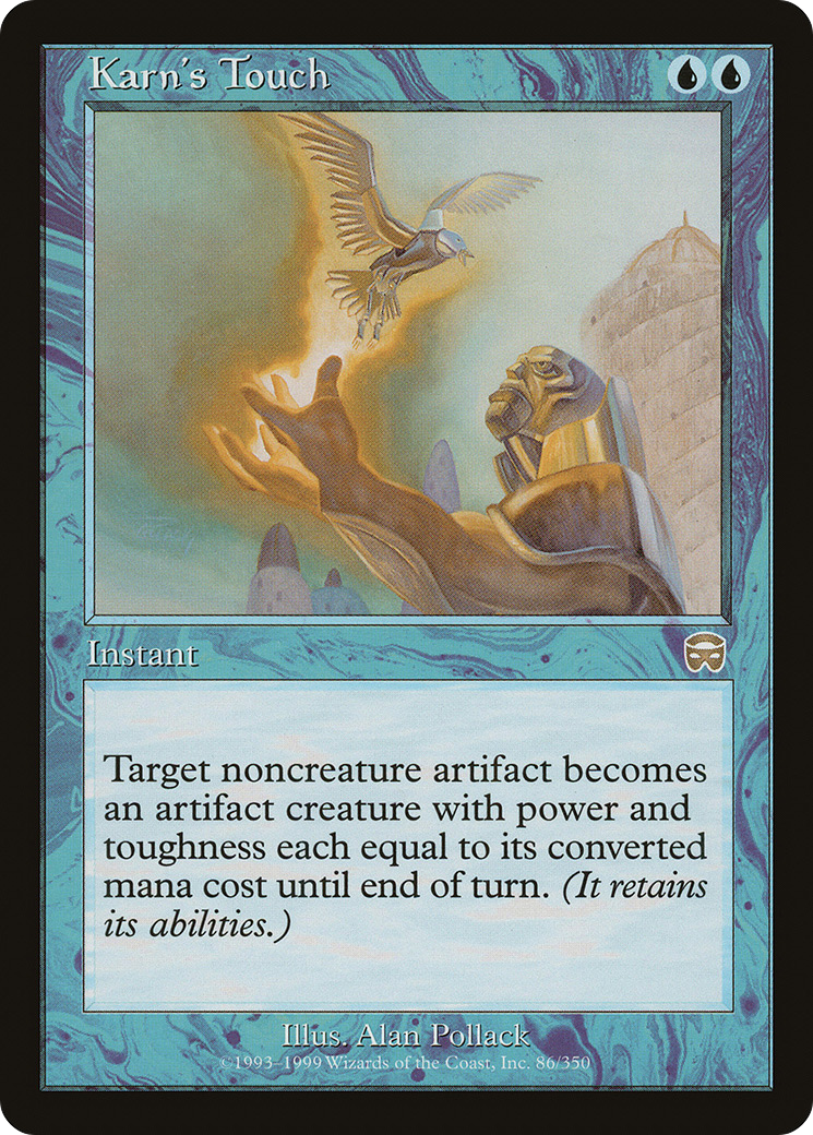 Karn's Touch (MMQ-086) [Mercadian Masques] MTG Single Wizards of the Coast