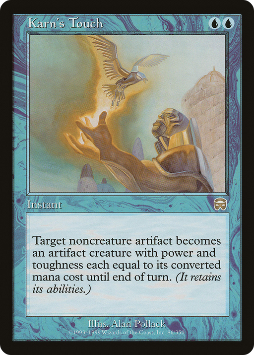 Karn's Touch (MMQ-086) [Mercadian Masques] Foil MTG Single Wizards of the Coast