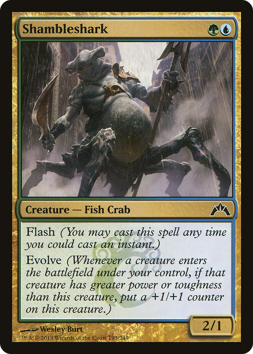 Shambleshark (GTC-193) [Gatecrash] MTG Single Wizards of the Coast