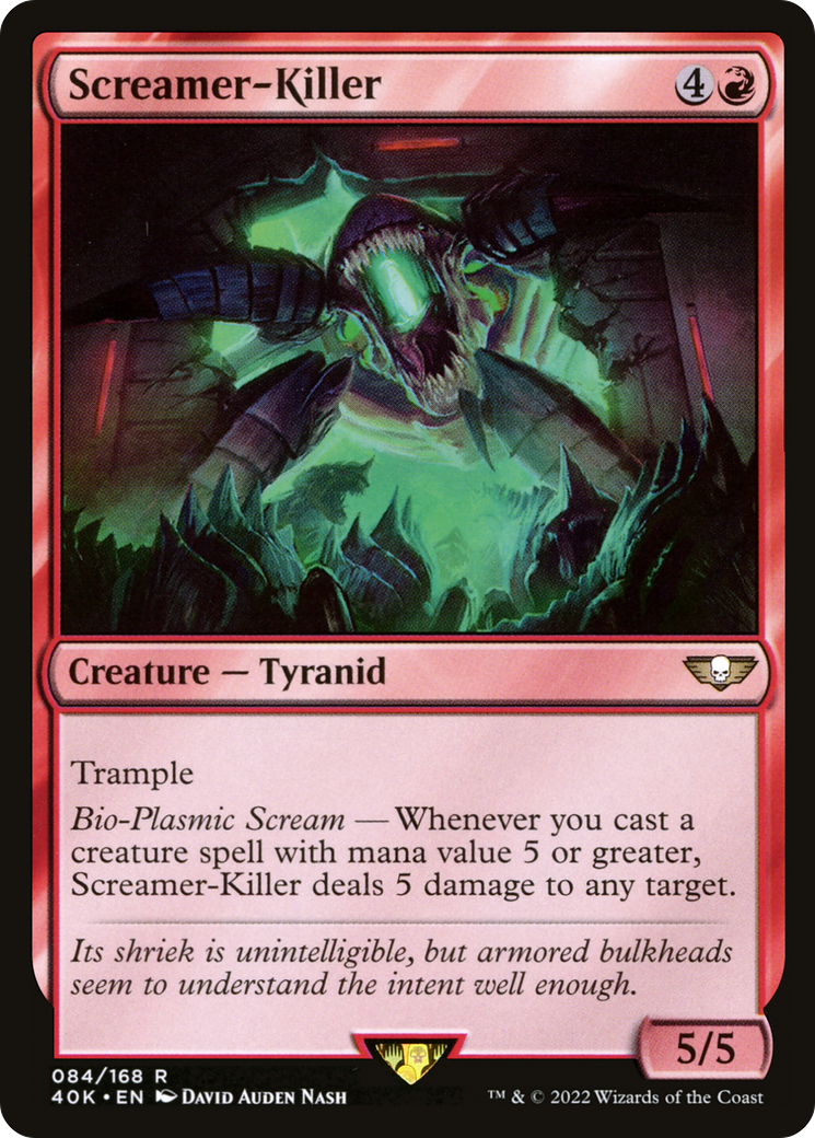 Screamer-Killer (40K-084) [Warhammer 40,000 Commander] MTG Single Wizards of the Coast