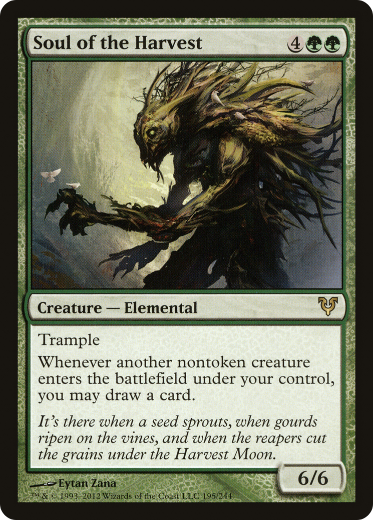 Soul of the Harvest (AVR-195) [Avacyn Restored] MTG Single Wizards of the Coast