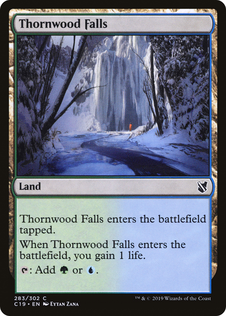 Thornwood Falls (C19-283) [Commander 2019] MTG Single Wizards of the Coast
