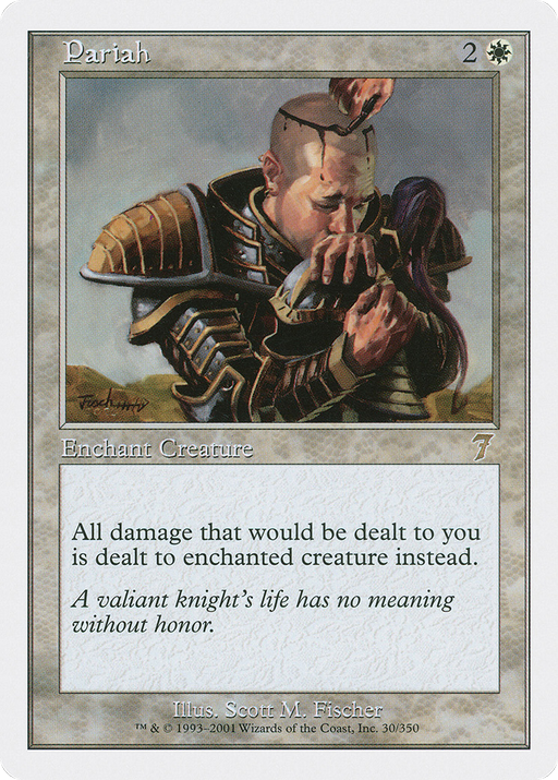 Pariah (7ED-030) [7th Edition] MTG Single Wizards of the Coast
