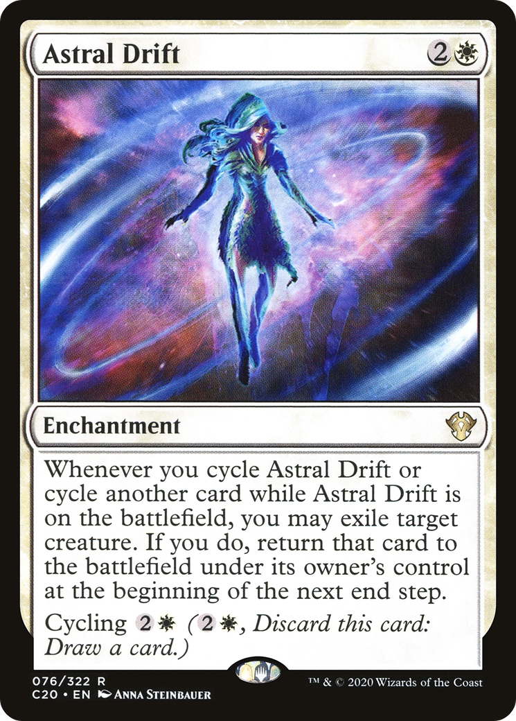 Astral Drift (C20-076) [Commander 2020] MTG Single Wizards of the Coast