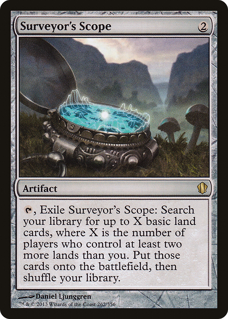 Surveyor's Scope [Commander 2013] MTG Single Magic: The Gathering