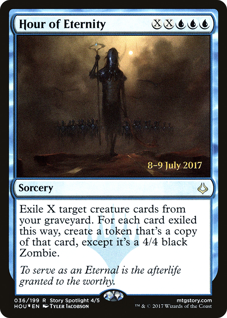 Hour of Eternity (PRE-36S) [Hour of Devastation Promos] Foil MTG Single Wizards of the Coast