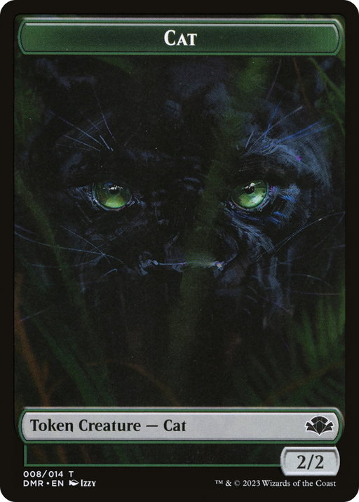 Cat (TDMR-008) [Tokens] Dominaria Remastered Tokens Foil MTG Single Wizards of the Coast