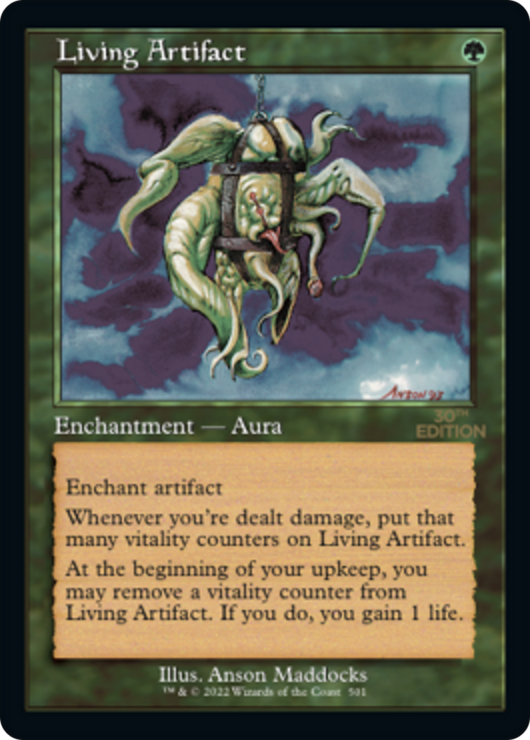 Living Artifact (30A-501) [30th Anniversary Edition] MTG Single Wizards of the Coast