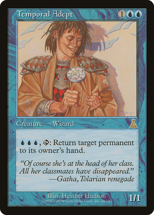 Temporal Adept (UDS-048) [Urza's Destiny] Foil MTG Single Wizards of the Coast