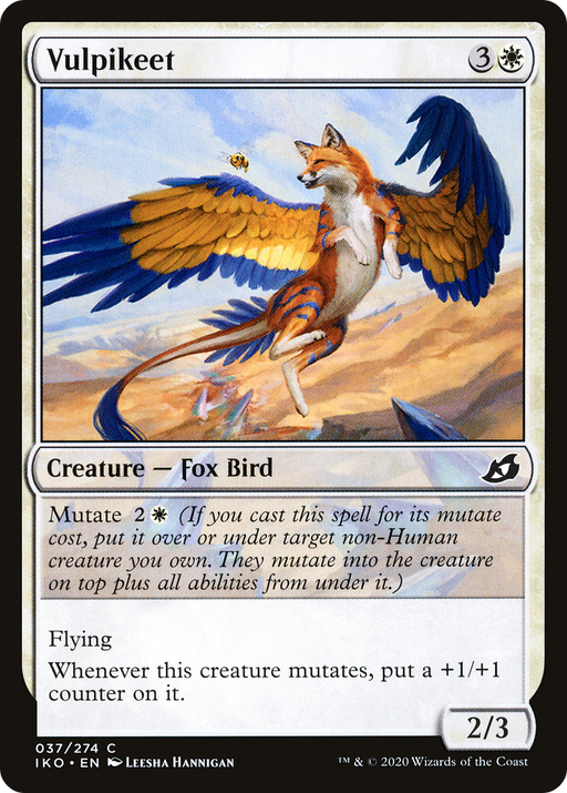 Vulpikeet (IKO-037) [Ikoria: Lair of Behemoths] MTG Single Wizards of the Coast