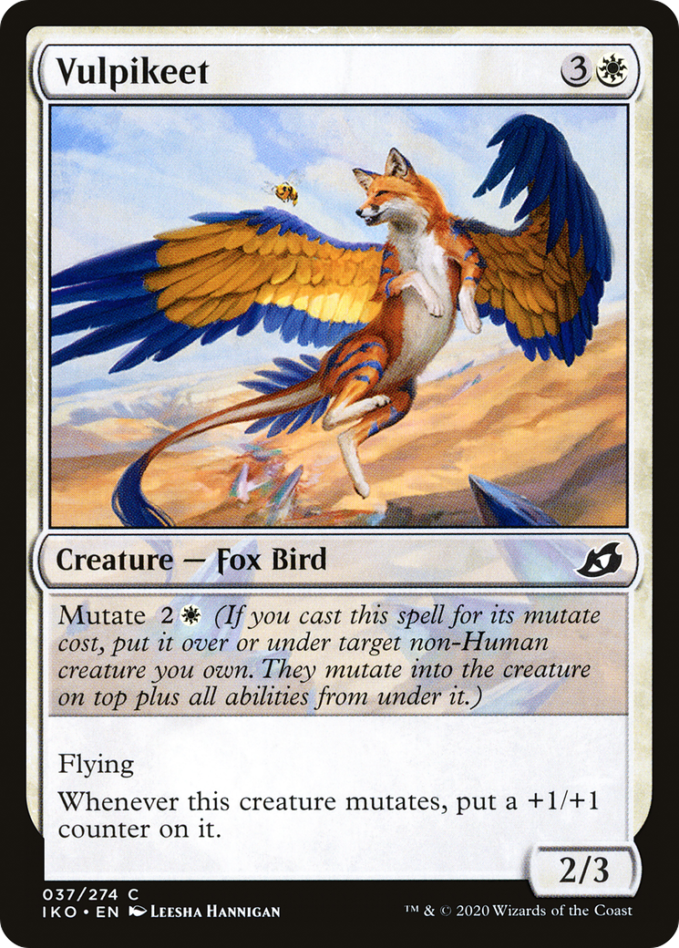 Vulpikeet (IKO-037) [Ikoria: Lair of Behemoths] Foil MTG Single Wizards of the Coast