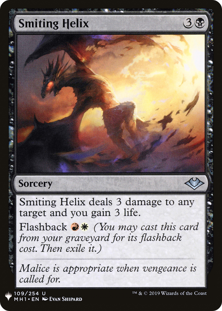 Smiting Helix (LIST-MH1-109) [Mystery Booster] The List MTG Single Wizards of the Coast