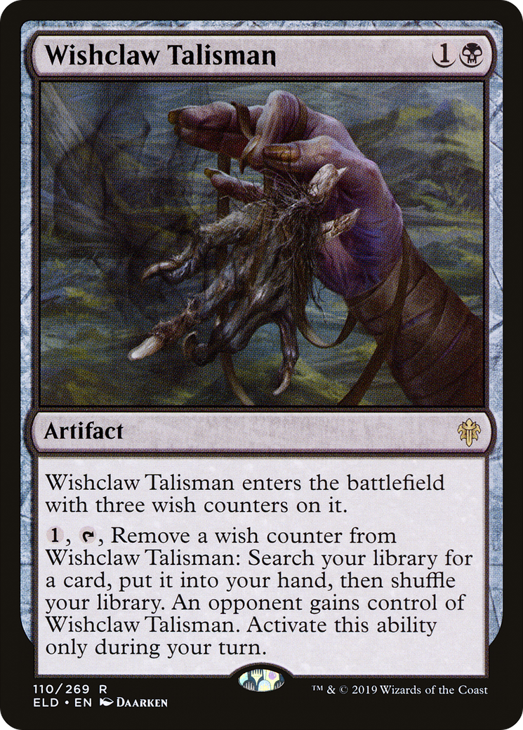Wishclaw Talisman (ELD-110) [Throne of Eldraine] Foil MTG Single Wizards of the Coast