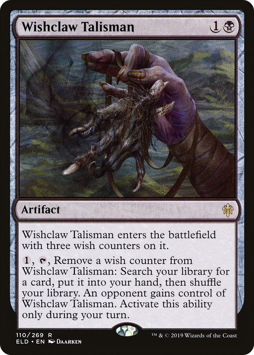 Wishclaw Talisman (ELD-110) [Throne of Eldraine] MTG Single Wizards of the Coast