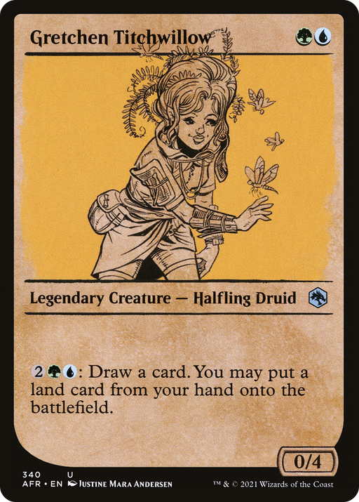 Gretchen Titchwillow (AFR-340) [Adventures in the Forgotten Realms] (Showcase) MTG Single Wizards of the Coast
