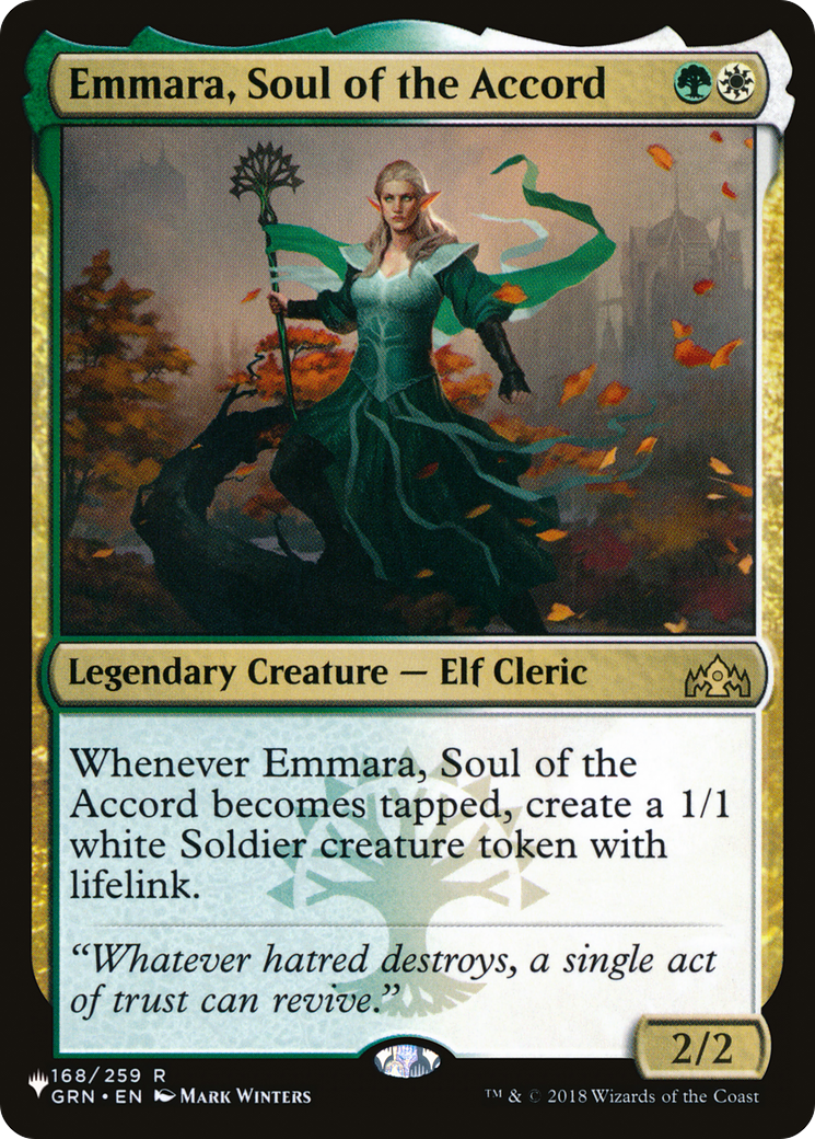 Emmara, Soul of the Accord (LIST-168) [Mystery Booster] The List MTG Single Wizards of the Coast