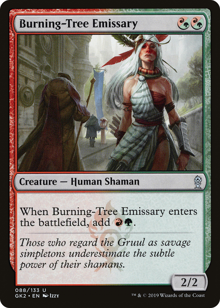 Burning-Tree Emissary (GK2-088) [Misc] RNA Guild Kit MTG Single Wizards of the Coast