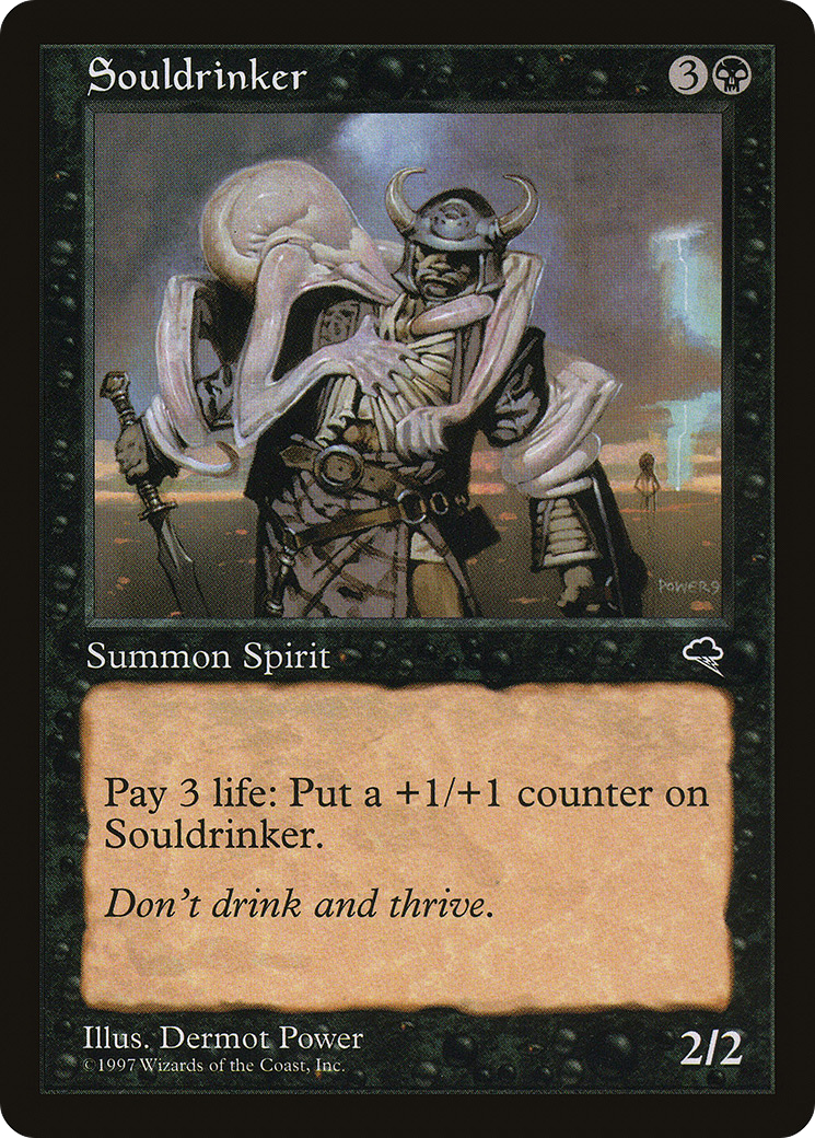 Souldrinker (TMP-158) [Tempest] MTG Single Wizards of the Coast