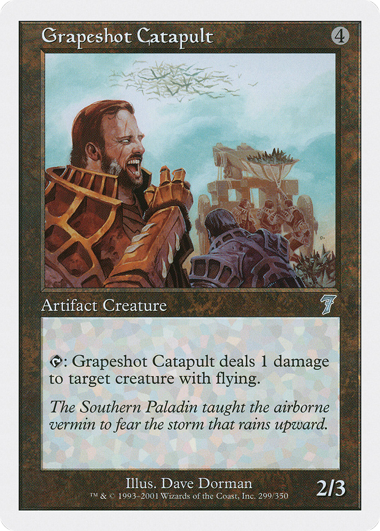 Grapeshot Catapult (7ED-299) [7th Edition] Foil MTG Single Wizards of the Coast