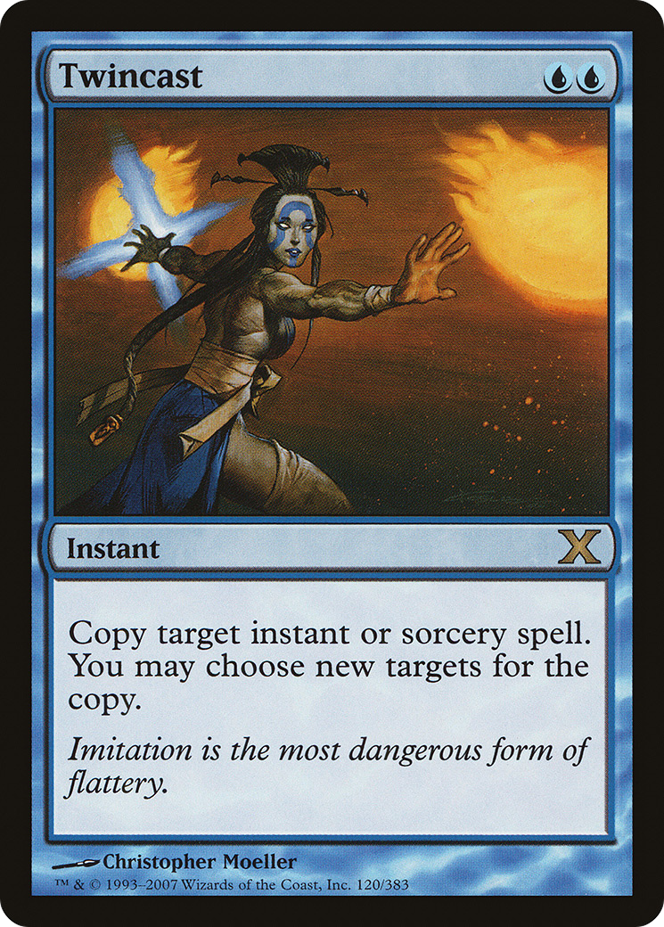 Twincast (10E-120) [Tenth Edition] MTG Single Wizards of the Coast