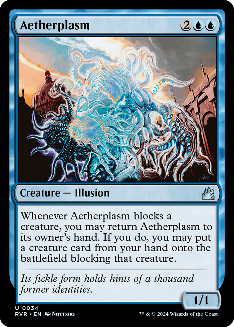 Aetherplasm (RVR-034) [Ravnica Remastered] MTG Single Wizards of the Coast