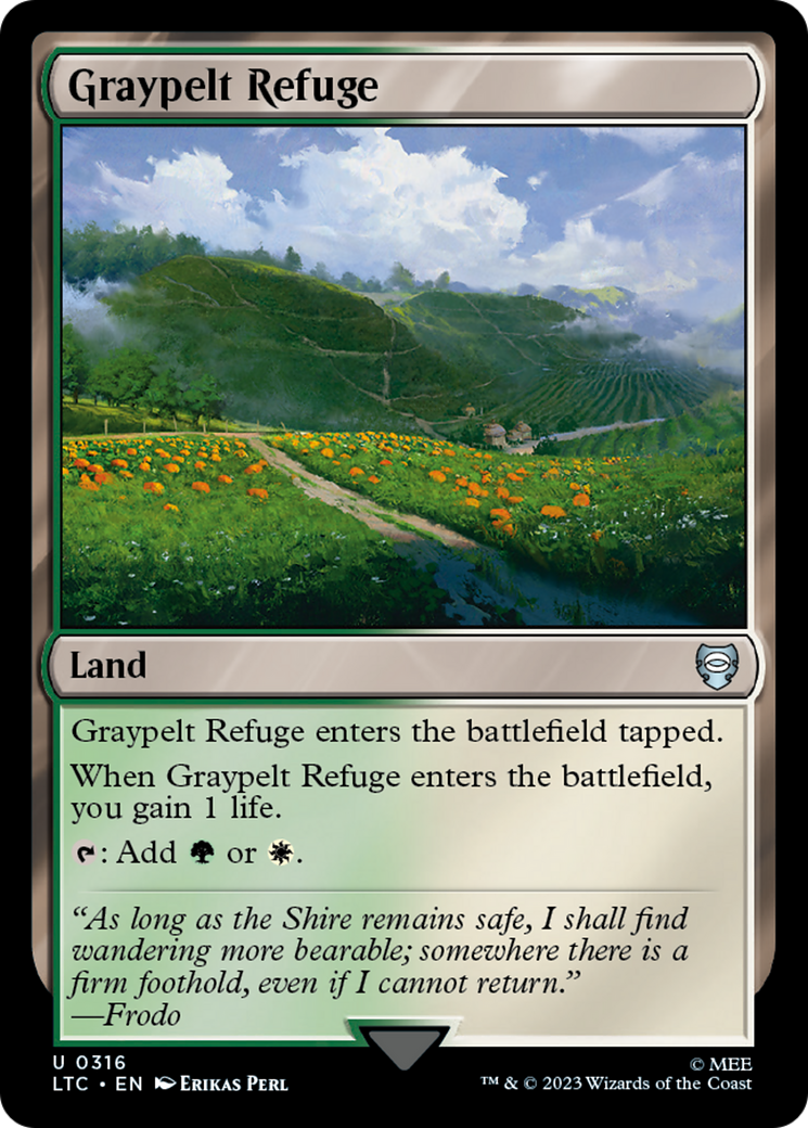 Graypelt Refuge (LTC-316) [Tales of Middle-earth Commander] MTG Single Wizards of the Coast
