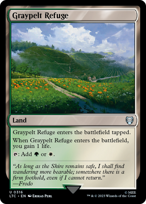 Graypelt Refuge (LTC-316) [Tales of Middle-earth Commander] MTG Single Wizards of the Coast