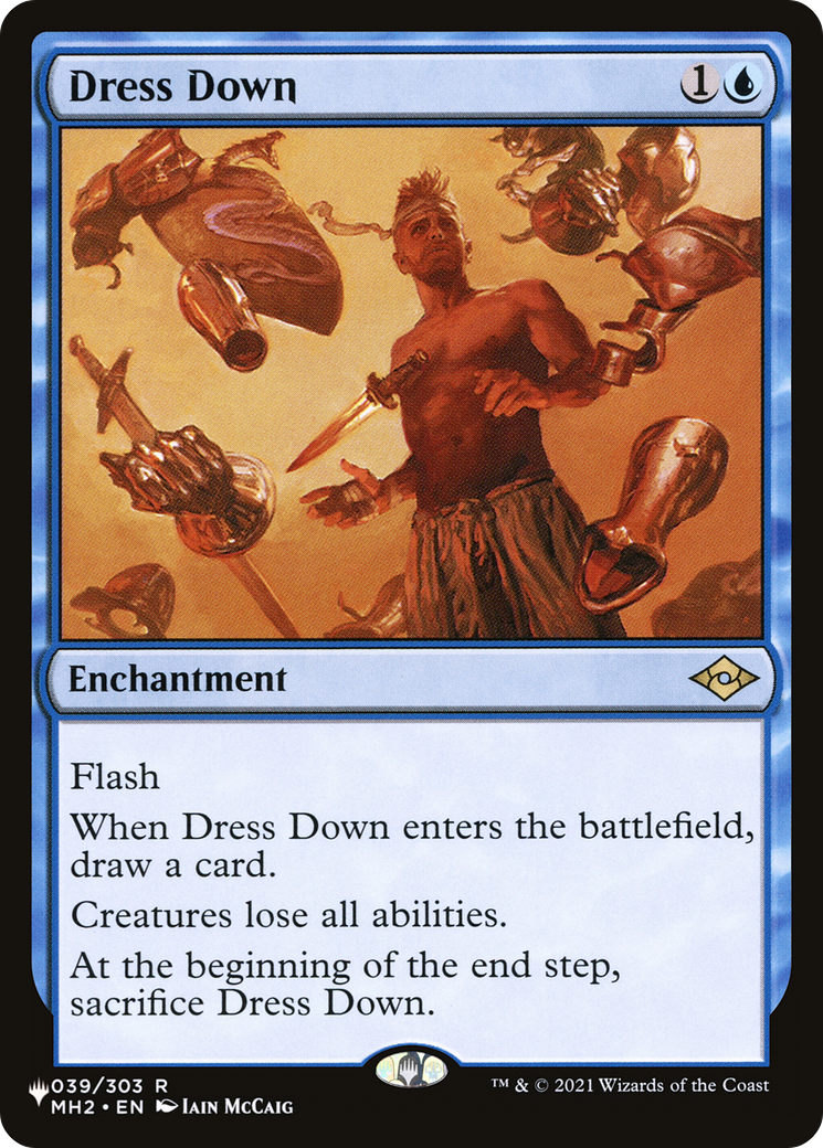 Dress Down (LIST-039/303) [Mystery Booster] The List MTG Single Wizards of the Coast