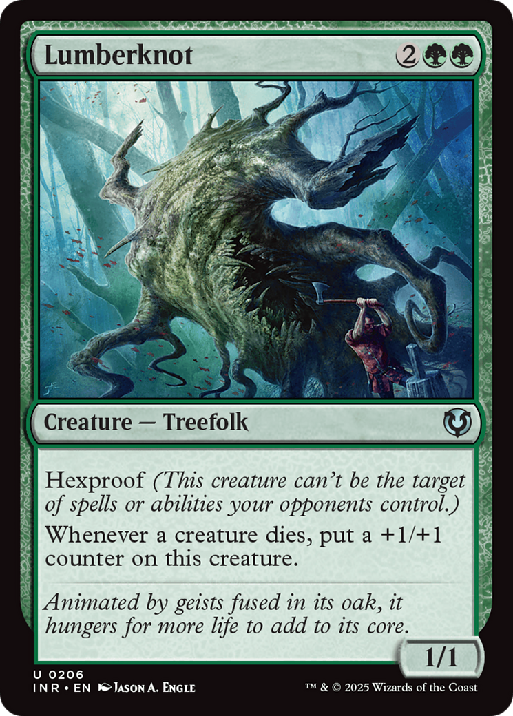 Lumberknot (INR-206) [Innistrad Remastered] Foil MTG Single Wizards of the Coast