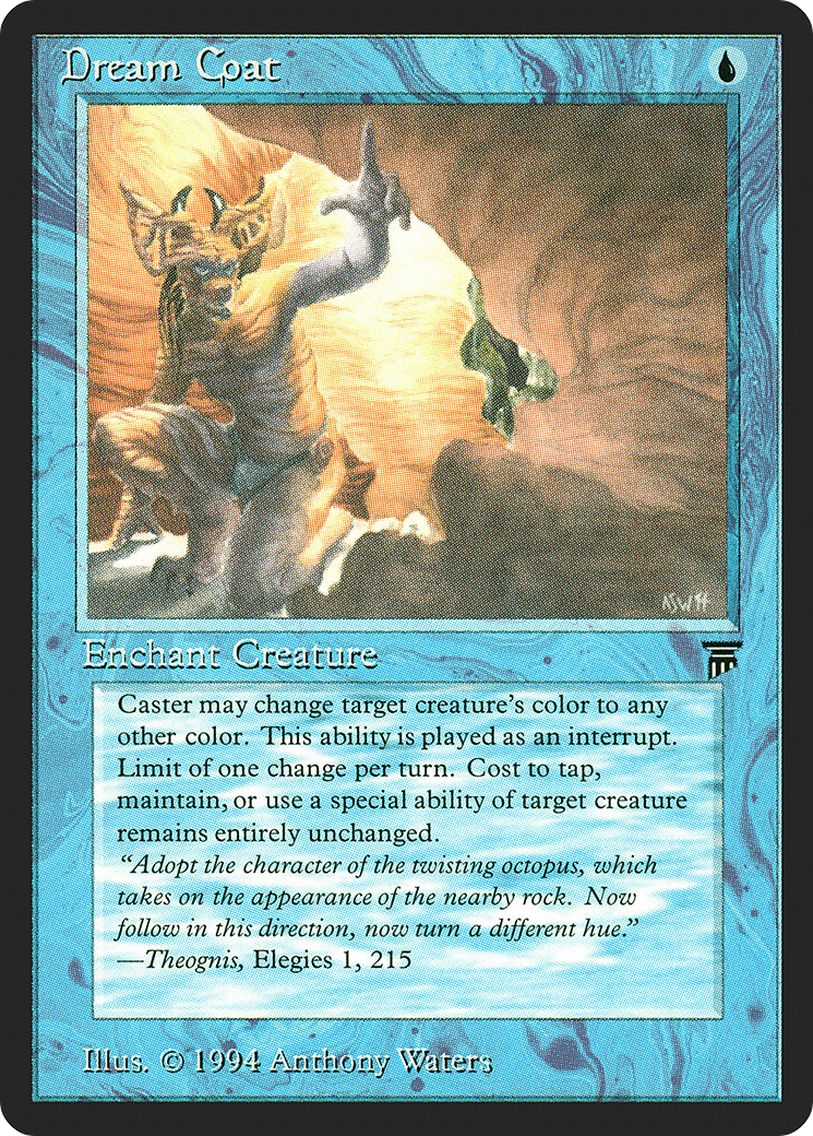 Dream Coat (LEG-) [Oldschool] Legends MTG Single Wizards of the Coast