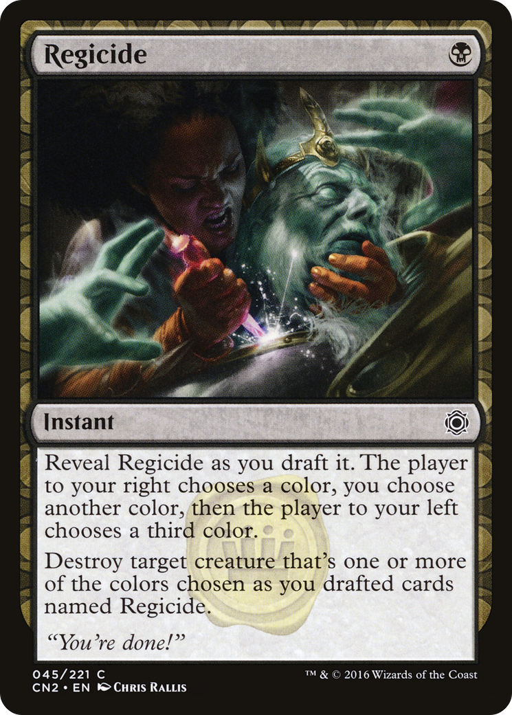 Regicide (CN2-045) [Conspiracy: Take the Crown] MTG Single Wizards of the Coast