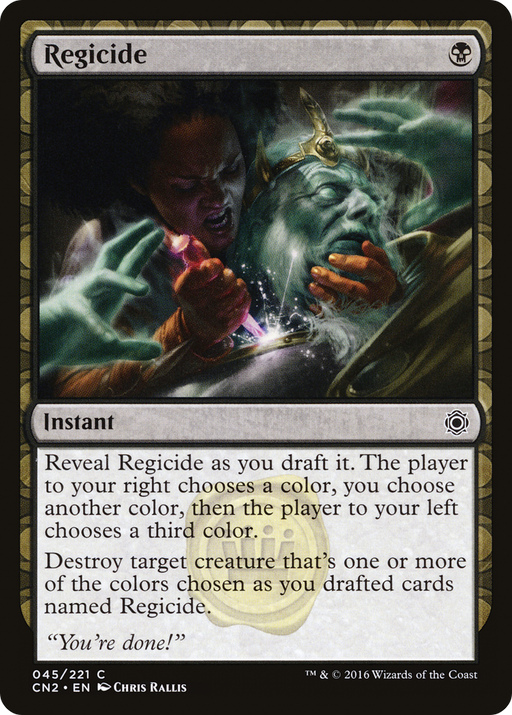 Regicide (CN2-045) [Conspiracy: Take the Crown] MTG Single Wizards of the Coast
