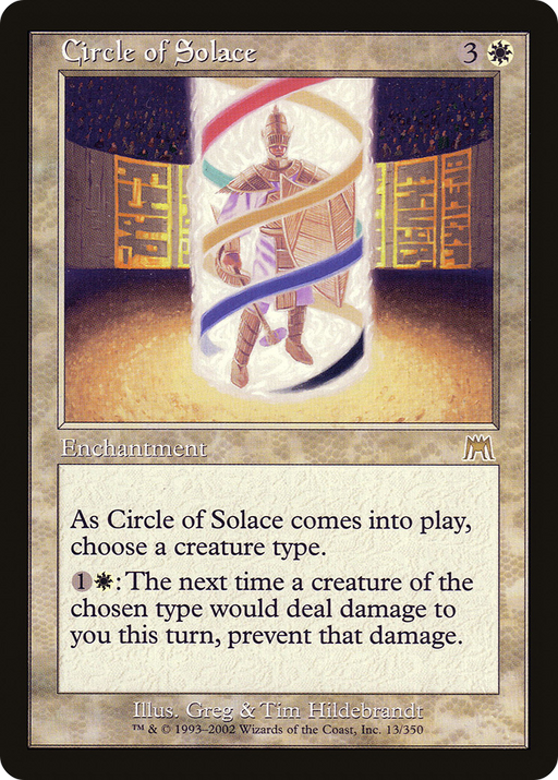 Circle of Solace (ONS-013) [Onslaught] MTG Single Wizards of the Coast