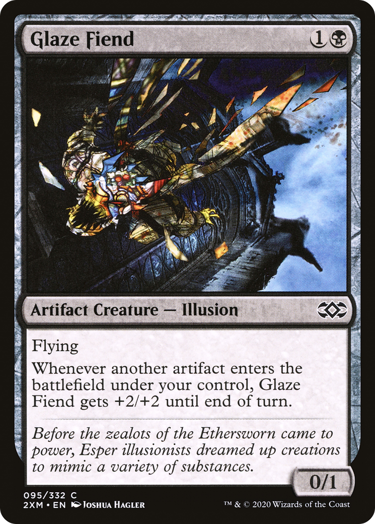 Glaze Fiend (2XM-095) [Double Masters] Foil MTG Single Wizards of the Coast