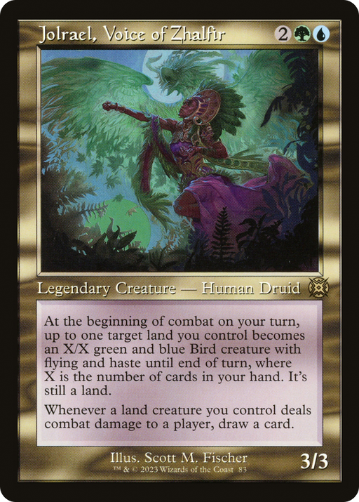 Jolrael, Voice of Zhalfir (MAT-083) [March of the Machine: The Aftermath] (Showcase) MTG Single Wizards of the Coast