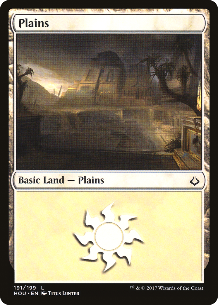 Plains (HOU-191) [Hour of Devastation] MTG Single Wizards of the Coast