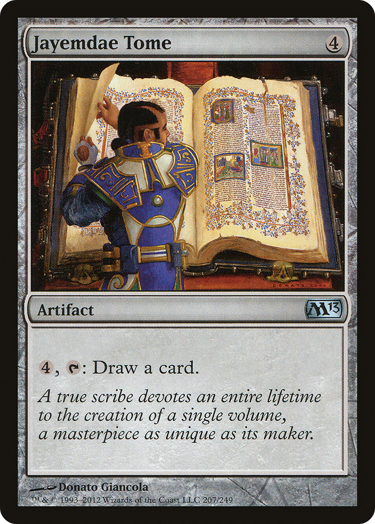 Jayemdae Tome (M13-207) [Magic 2013] Foil MTG Single Wizards of the Coast