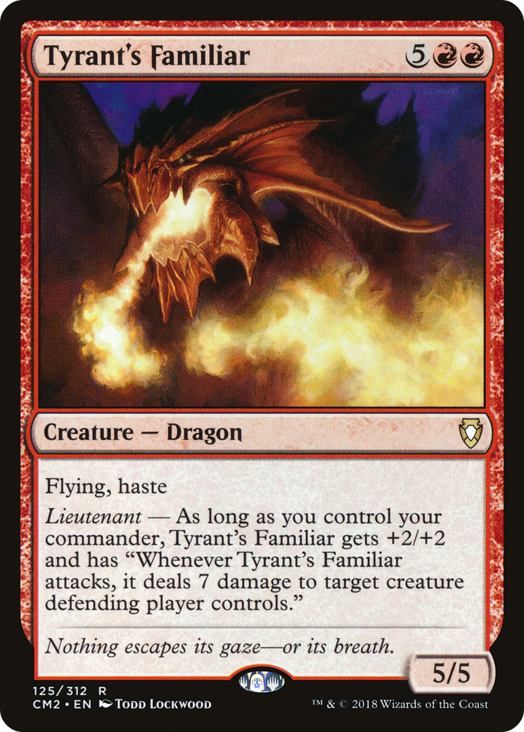 Tyrant's Familiar (CM2-125) [Commander Anthology Volume II] MTG Single Wizards of the Coast