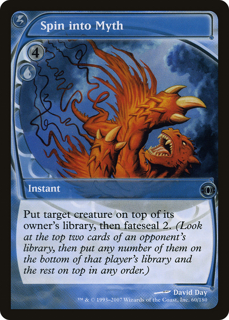 Spin into Myth (FUT-060) [Future Sight] Foil MTG Single Wizards of the Coast